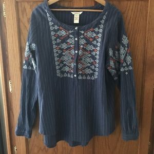Sundance Embroidered Boho Tunic